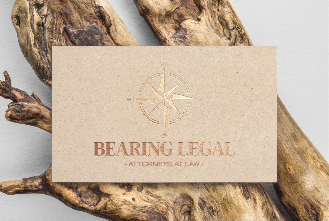 Bearing legal logo design