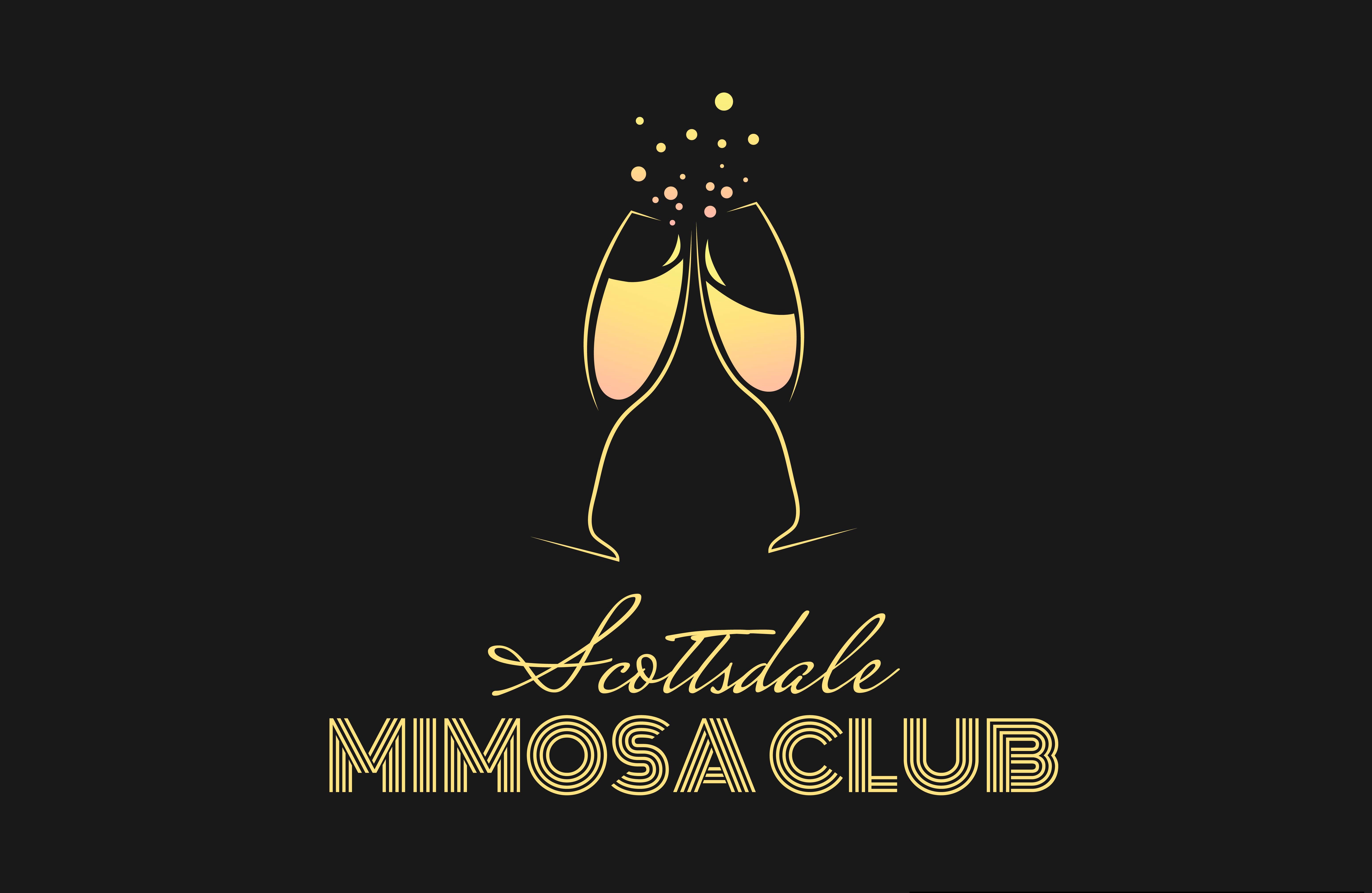Mimosa Club Logo design